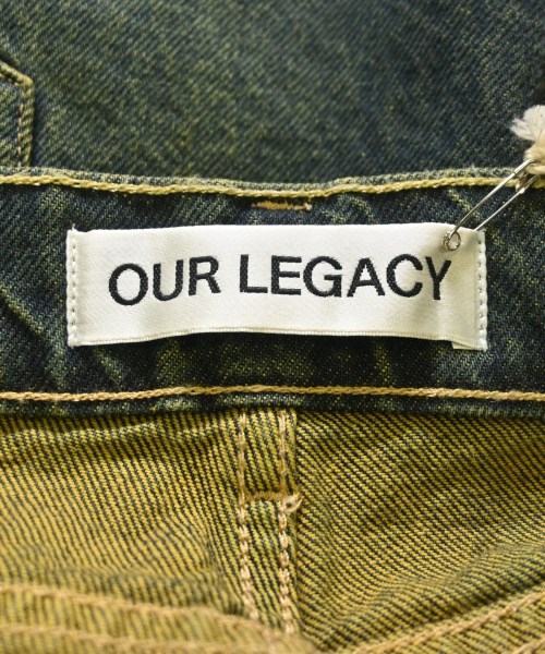 OUR LEGACY（アワーレガシー）ミニスカート 紺 サイズ:36(S位) レディース/2200617894018