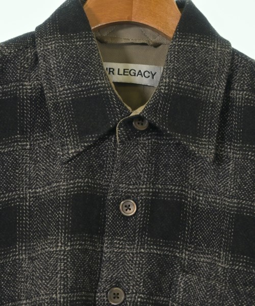 OUR LEGACY（アワーレガシー）カジュアルシャツ 黒 サイズ:46(M位) メンズ/2200618460083