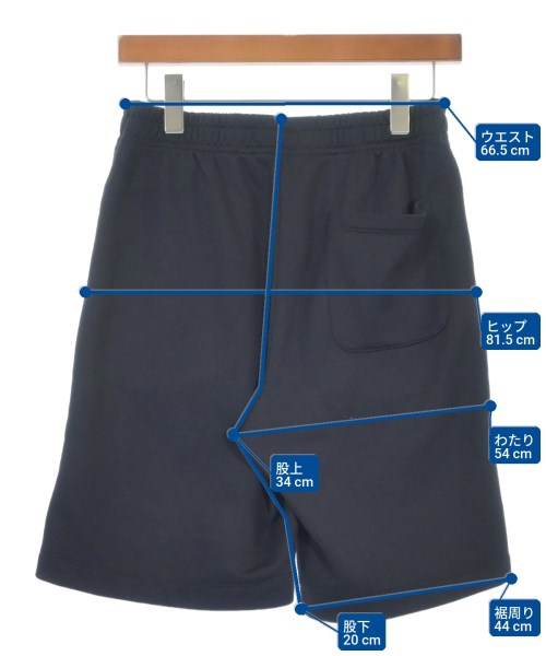 OUR LEGACY（アワーレガシー）ショートパンツ 紺 サイズ:34(XS位) メンズ/2200618775033