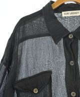 OUR LEGACY（アワーレガシー）カジュアルシャツ 黒 サイズ:36(S位) レディース/2200618894024