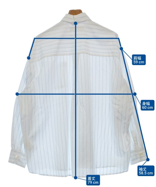 OUR LEGACY（アワーレガシー）カジュアルシャツ 白 サイズ:46(M位) メンズ/2200619128036