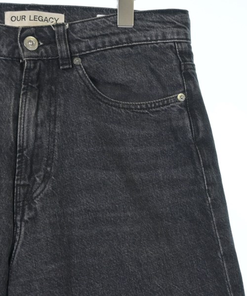 OUR LEGACY（アワーレガシー）デニムパンツ 黒 サイズ:44(S位) メンズ/2200613023078