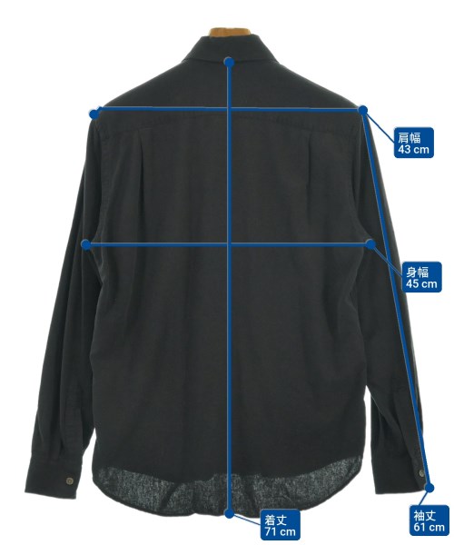 OUR LEGACY（アワーレガシー）カジュアルシャツ 紺 サイズ:44(S位) メンズ/2200620659031