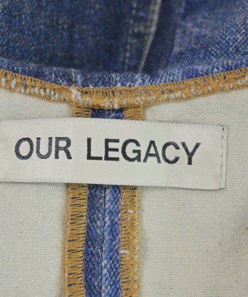 OUR LEGACY（アワーレガシー）ベスト 青 サイズ:34(XS位) レディース/2200604922083