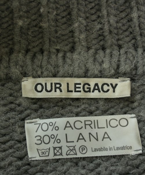 OUR LEGACY（アワーレガシー）カーディガン グレー サイズ:46(M位) メンズ/2200674672017