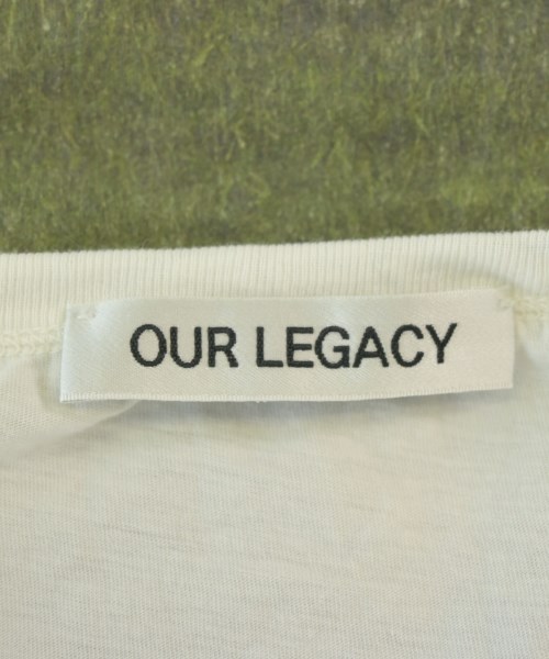 OUR LEGACY（アワーレガシー）Tシャツ・カットソー 白 サイズ:50(XL位) メンズ/2200675479288