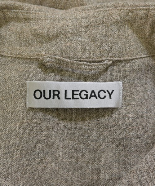 OUR LEGACY（アワーレガシー）カジュアルシャツ ベージュ サイズ:52(XXL位) メンズ/2200678521045