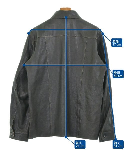 OUR LEGACY（アワーレガシー）ライダース 黒 サイズ:46(M位) メンズ/2200679187011