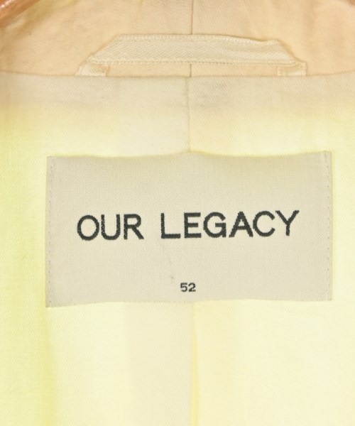 OUR LEGACY（アワーレガシー）テーラードジャケット 白 サイズ:52(XXL位) メンズ/2200679582021