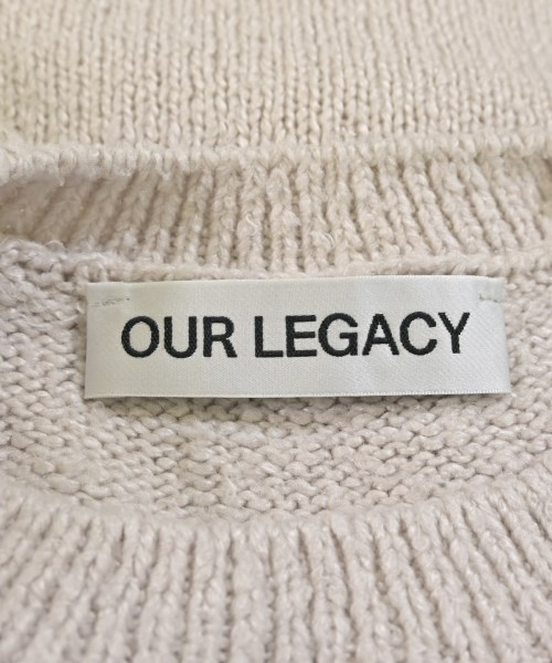 OUR LEGACY（アワーレガシー）ニット・セーター ベージュ サイズ:46(M位) メンズ/2200678386163