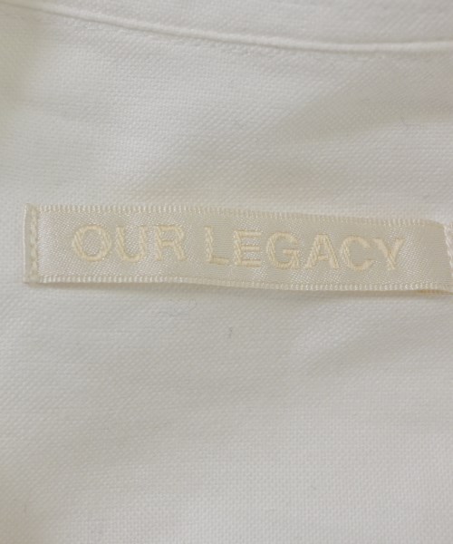 OUR LEGACY（アワーレガシー）カジュアルシャツ 白 サイズ:50(XL位) メンズ/2200694973330