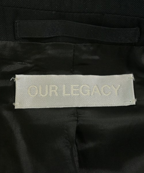 OUR LEGACY（アワーレガシー）テーラードジャケット 黒 サイズ:44(S位) メンズ/2200695016029
