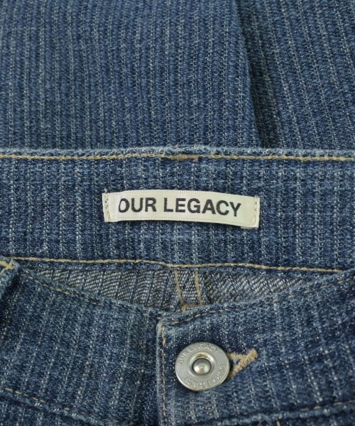 OUR LEGACY（アワーレガシー）デニムパンツ 青 サイズ:32(L位) メンズ/2200695311216