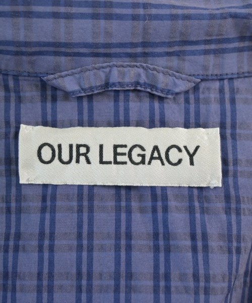 OUR LEGACY（アワーレガシー）カジュアルシャツ 紺 サイズ:46(XXXL位) メンズ/2200696651069