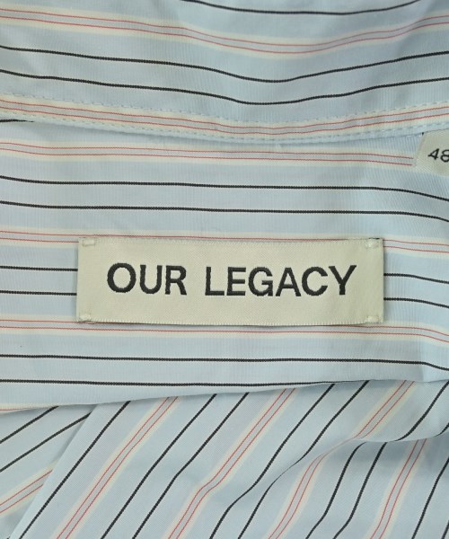 OUR LEGACY（アワーレガシー）カジュアルシャツ 青 サイズ:48(L位) メンズ/2200697284020