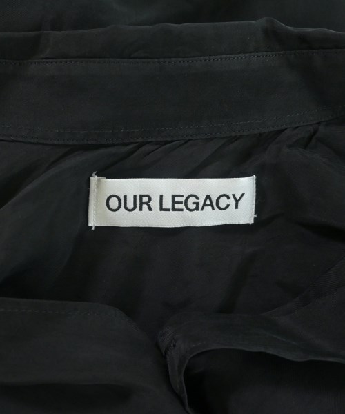 OUR LEGACY（アワーレガシー）カジュアルシャツ 黒 サイズ:44(S位) メンズ/2200697750020