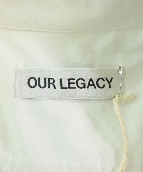OUR LEGACY（アワーレガシー）カジュアルシャツ 白 サイズ:44(XL位) メンズ/2200698937031