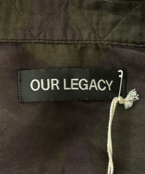 OUR LEGACY（アワーレガシー）カジュアルシャツ 茶 サイズ:44(XL位) メンズ/2200698937048