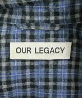 OUR LEGACY（アワーレガシー）カジュアルシャツ 青 サイズ:44(XXL位) メンズ/2200698937062