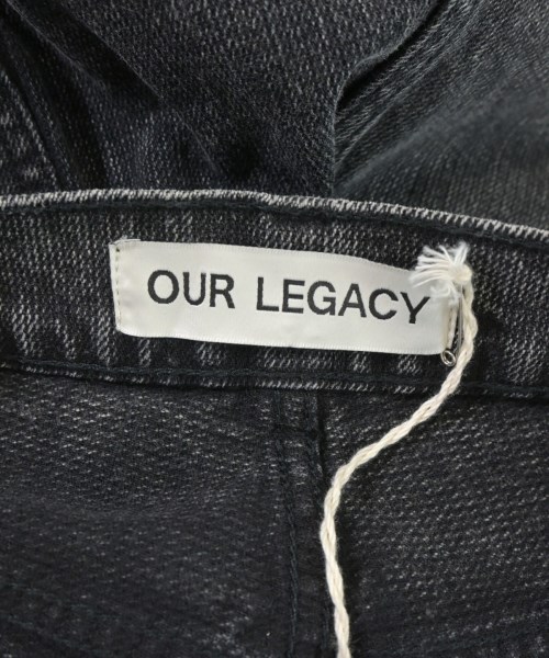 OUR LEGACY（アワーレガシー）ショートパンツ 黒 サイズ:46(M位) メンズ/2200698937086