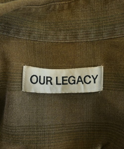 OUR LEGACY（アワーレガシー）カジュアルシャツ グレー サイズ:48(L位) メンズ/2200700731077