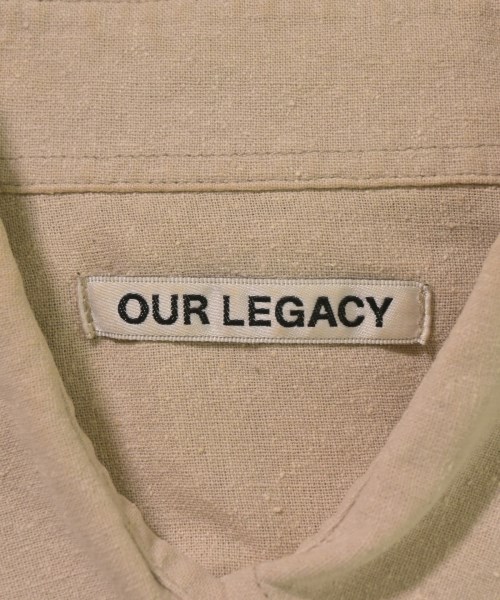 OUR LEGACY（アワーレガシー）ブラウス ベージュ サイズ:38(M位) レディース/2200701218119