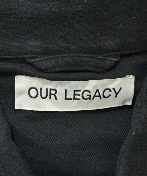 OUR LEGACY（アワーレガシー）カジュアルシャツ 黒 サイズ:44(S位) メンズ/2200701732028