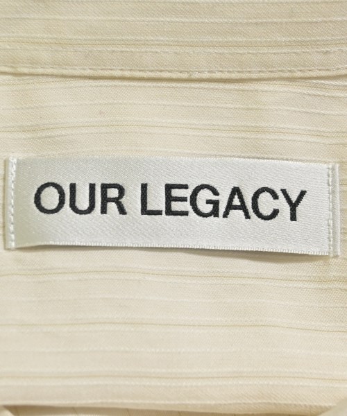 OUR LEGACY（アワーレガシー）カジュアルシャツ 白 サイズ:44(S位) メンズ/2200701856021