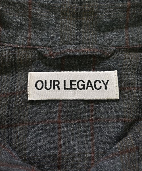 OUR LEGACY（アワーレガシー）カジュアルシャツ グレー サイズ:44(S位) メンズ/2200701856038