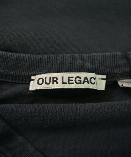 OUR LEGACY（アワーレガシー）Tシャツ・カットソー 黒 サイズ:46(M位) メンズ/2200646234052