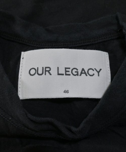 OUR LEGACY（アワーレガシー）Tシャツ・カットソー 黒 サイズ:46(M位) メンズ/2200646234151