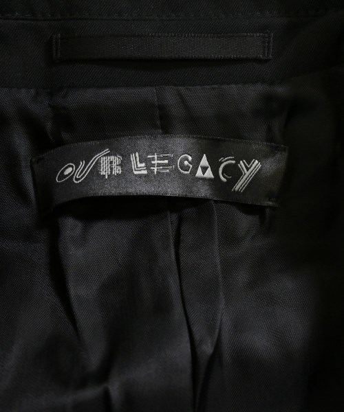 OUR LEGACY（アワーレガシー）ステンカラーコート 黒 サイズ:44(S位) メンズ/2200640660468