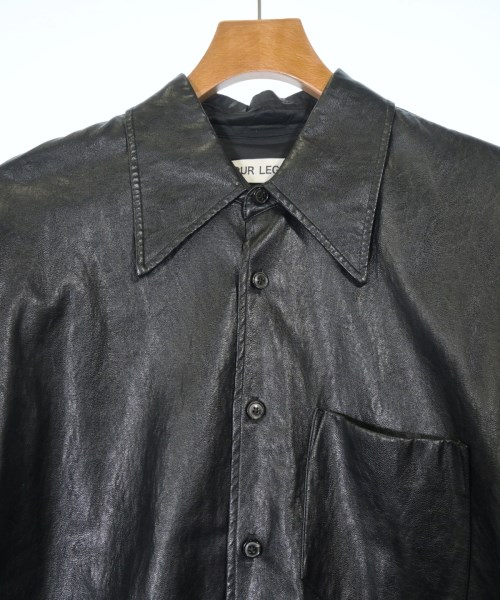 OUR LEGACY（アワーレガシー）カジュアルシャツ 黒 サイズ:48(L位) メンズ/2200660867076