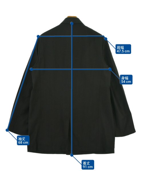 OUR LEGACY（アワーレガシー）カジュアルジャケット 黒 サイズ:48(L位) メンズ/2200660867083