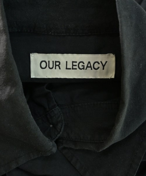 OUR LEGACY（アワーレガシー）カジュアルシャツ 黒 サイズ:46(M位) メンズ/2200659409034