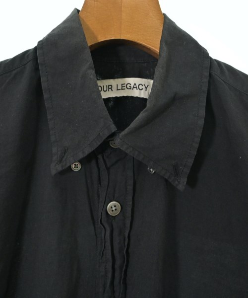 OUR LEGACY（アワーレガシー）カジュアルシャツ 黒 サイズ:46(M位) メンズ/2200659409034