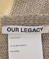 OUR LEGACY（アワーレガシー）マフラー ベージュ サイズ:- メンズ/2200711722064