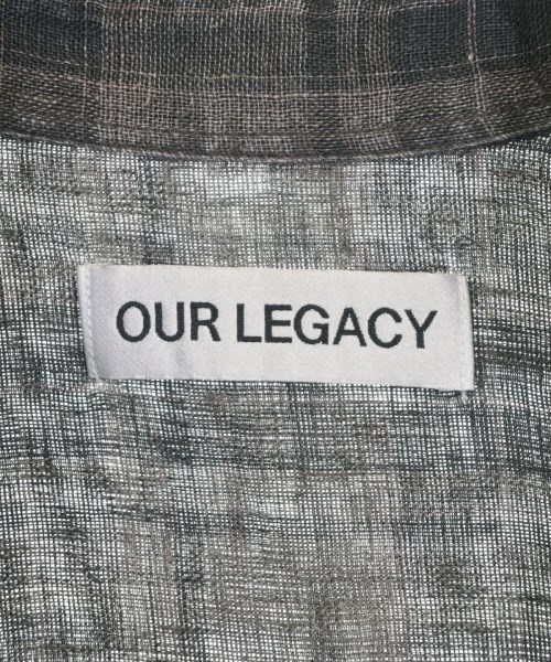 OUR LEGACY（アワーレガシー）カジュアルシャツ 茶 サイズ:46(M位) メンズ/2200715633014