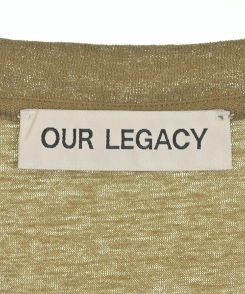 OUR LEGACY（アワーレガシー）Tシャツ・カットソー カーキ サイズ:44(S位) メンズ/2200715806036