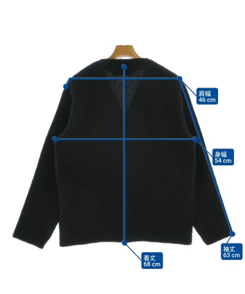 OUR LEGACY（アワーレガシー）カーディガン 黒 サイズ:44(S位) メンズ/2200648989028