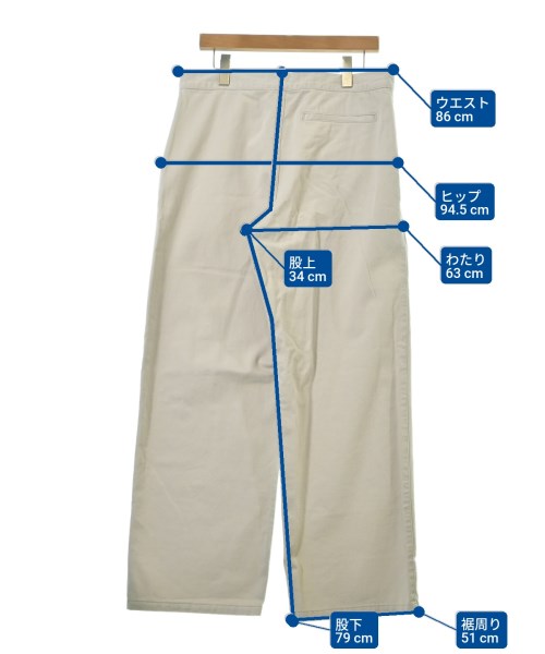 OUR LEGACY（アワーレガシー）チノパン ベージュ サイズ:48(L位) メンズ/2200649186259