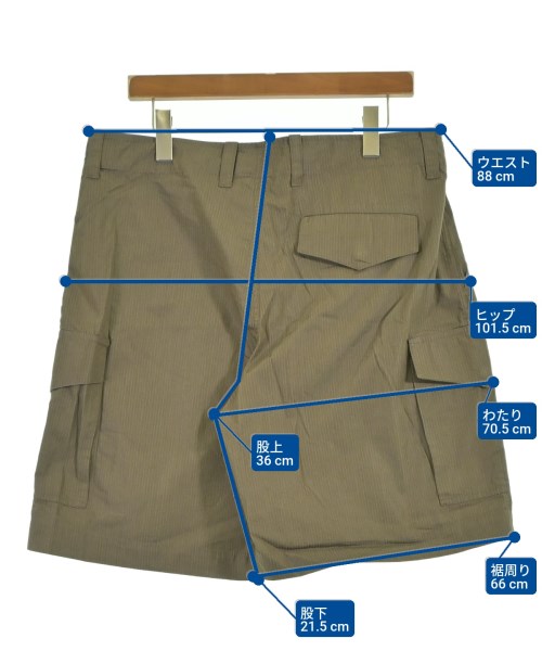 OUR LEGACY（アワーレガシー）ショートパンツ ベージュ サイズ:48(L位) メンズ/2200649186426