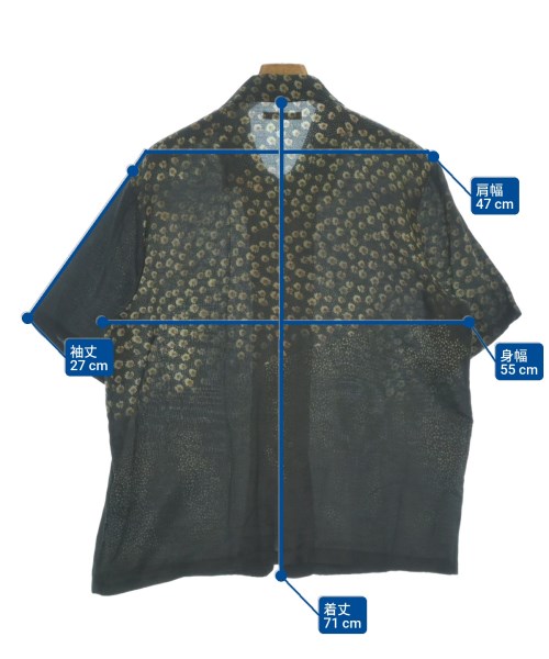 OUR LEGACY（アワーレガシー）カジュアルシャツ 黒 サイズ:46(XL位) メンズ/2200650160057