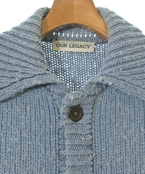 OUR LEGACY（アワーレガシー）カーディガン 青 サイズ:44(S位) メンズ/2200651782012