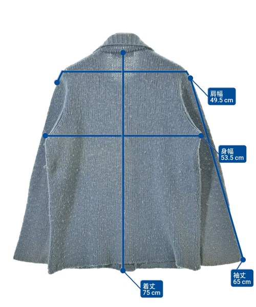 OUR LEGACY（アワーレガシー）カーディガン 青 サイズ:44(S位) メンズ/2200651782012