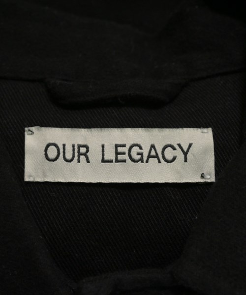 OUR LEGACY（アワーレガシー）カバーオール 黒 サイズ:44(S位) メンズ/2200642818027