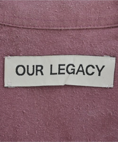 OUR LEGACY（アワーレガシー）カジュアルシャツ ピンク サイズ:46(M位) メンズ/2200653740010