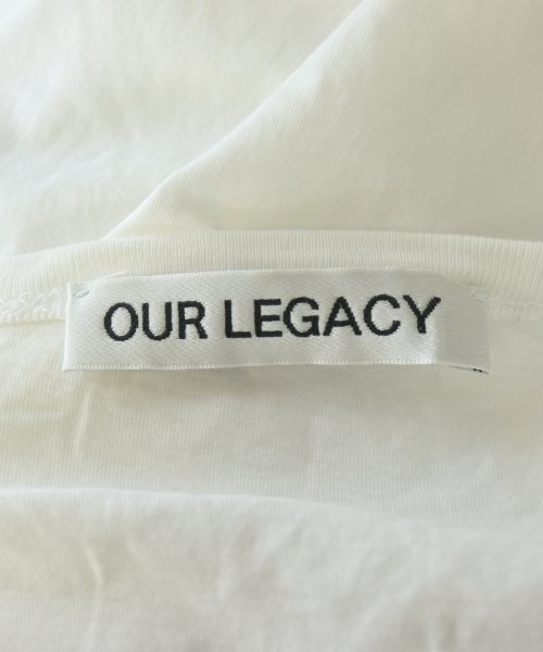 OUR LEGACY（アワーレガシー）Tシャツ・カットソー 白 サイズ:44(S位) メンズ/2200654189023