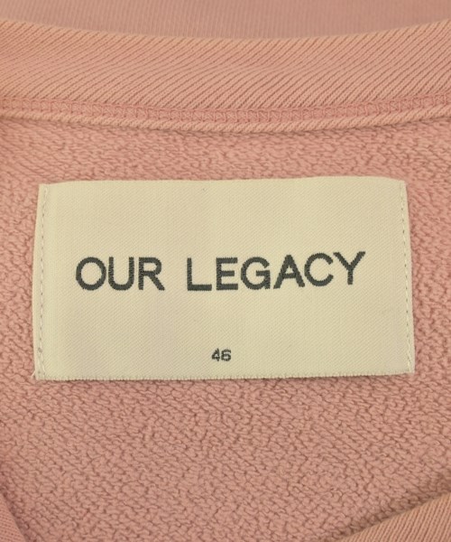 OUR LEGACY（アワーレガシー）スウェット ピンク サイズ:46(M位) メンズ/2200700016211