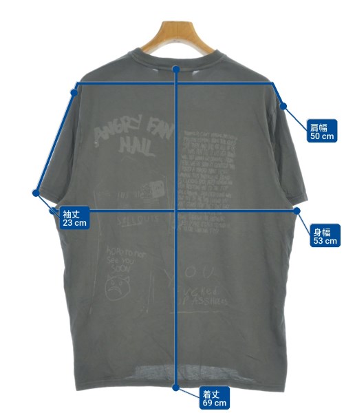 OUR LEGACY（アワーレガシー）Tシャツ・カットソー グレー サイズ:48(L位) メンズ/2200699138208